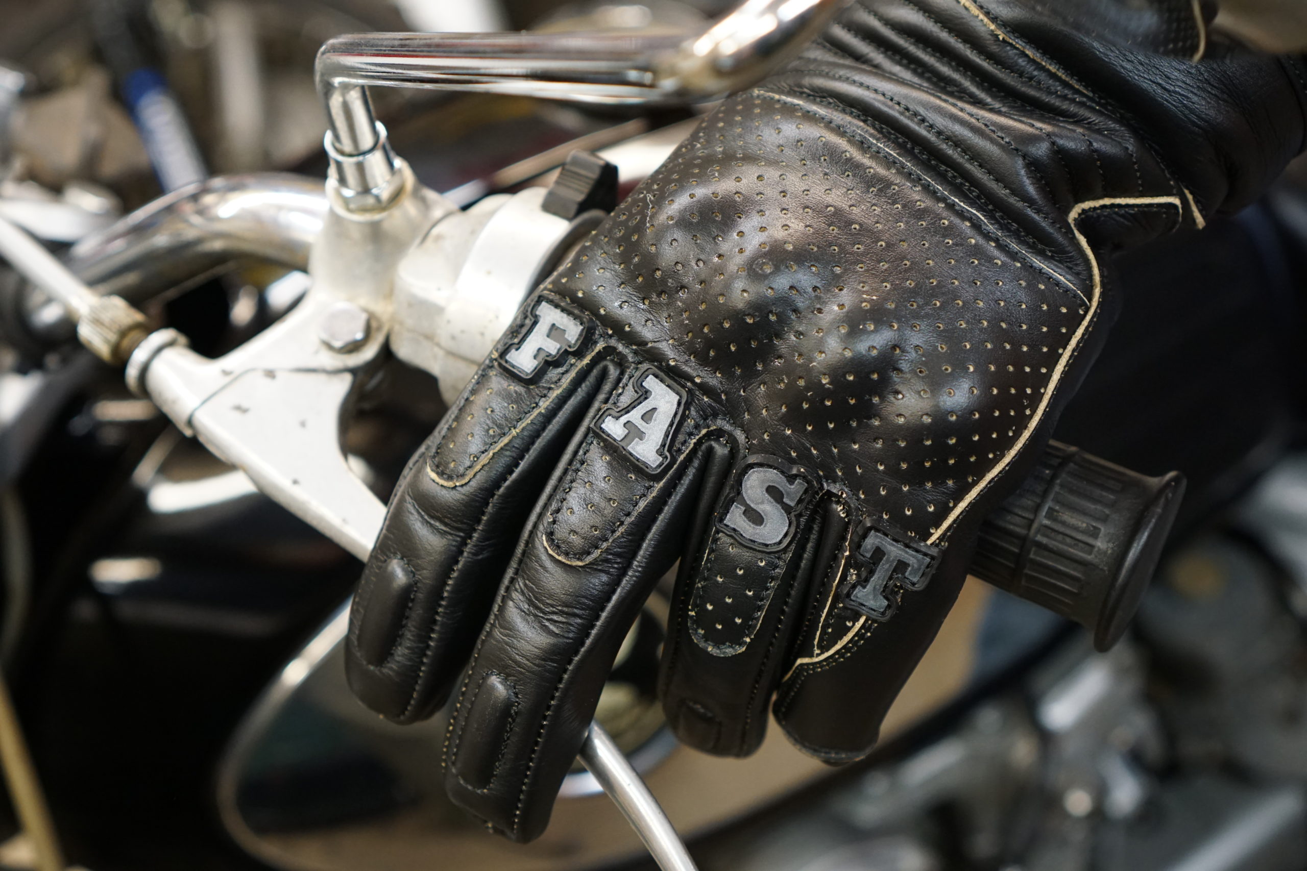 Motorcycle Retro Gloves Biker Motorcycle Leather Gloves Cafe Racer Gloves Vintag