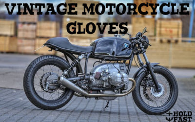 Vintage Motorcycle Gloves