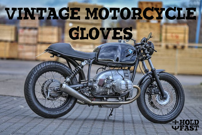 Vintage Motorcycle Gloves