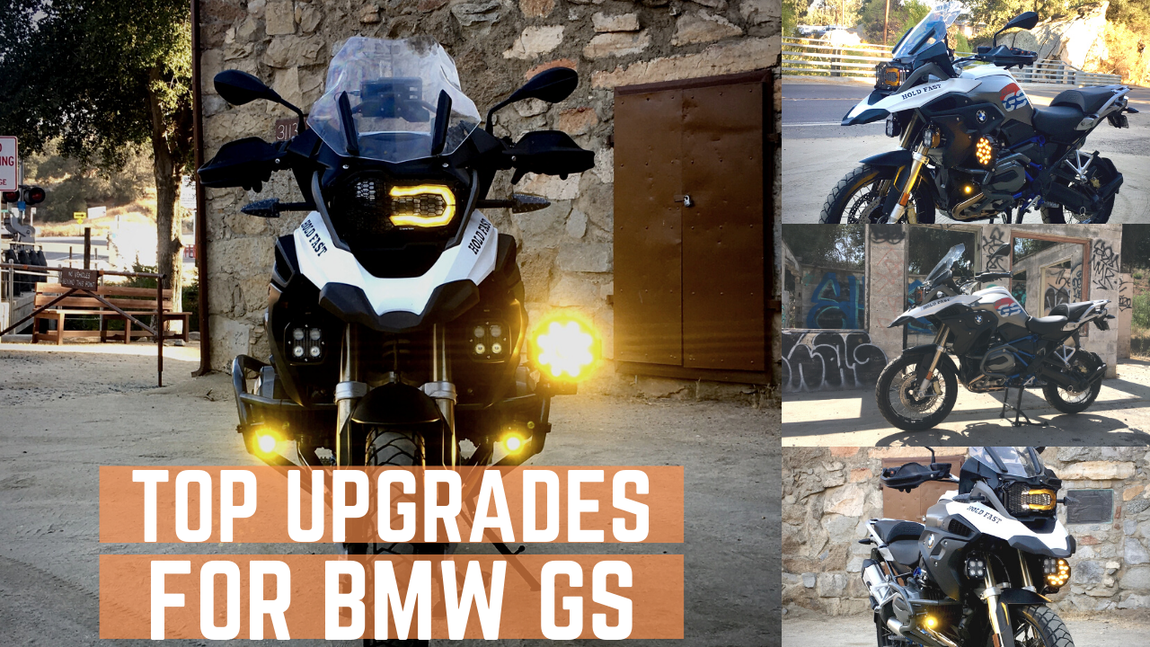 Top upgrades for a BMW GS